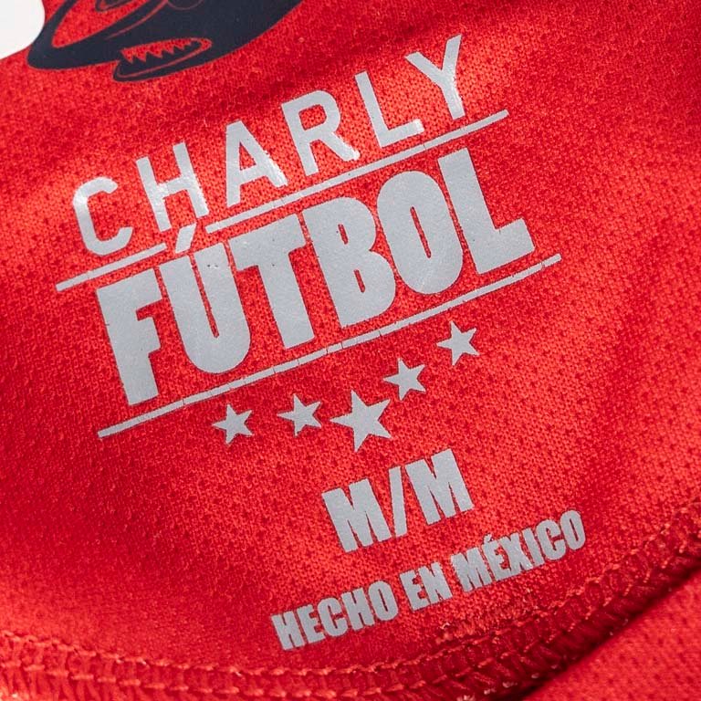 Camiseta de fútbol de Tiburones Rojos de Veracruz marca CHARLY - imagen 3