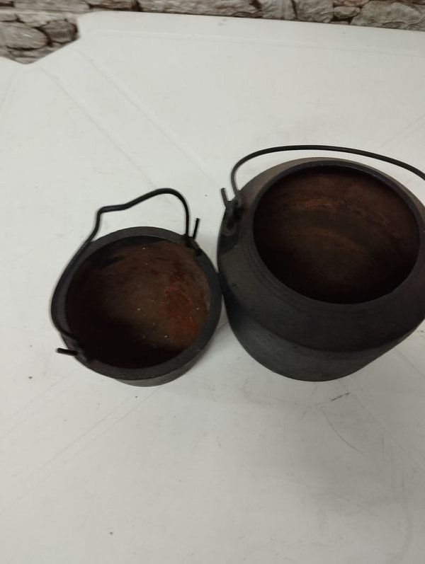 Coleros antiguos de hierro para cocina - imagen 2
