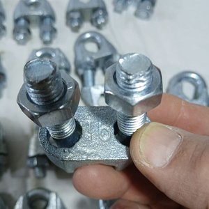 Lote siguiente: Apreta Cables Galvanizados 5/8" (16mm) - Lote de 8 Unidades
