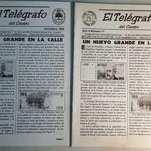 22 Publicaciones El Telégrafo del Centro (1996-2004) - Gaceta Numismática Buenos Aires - imagen 7
