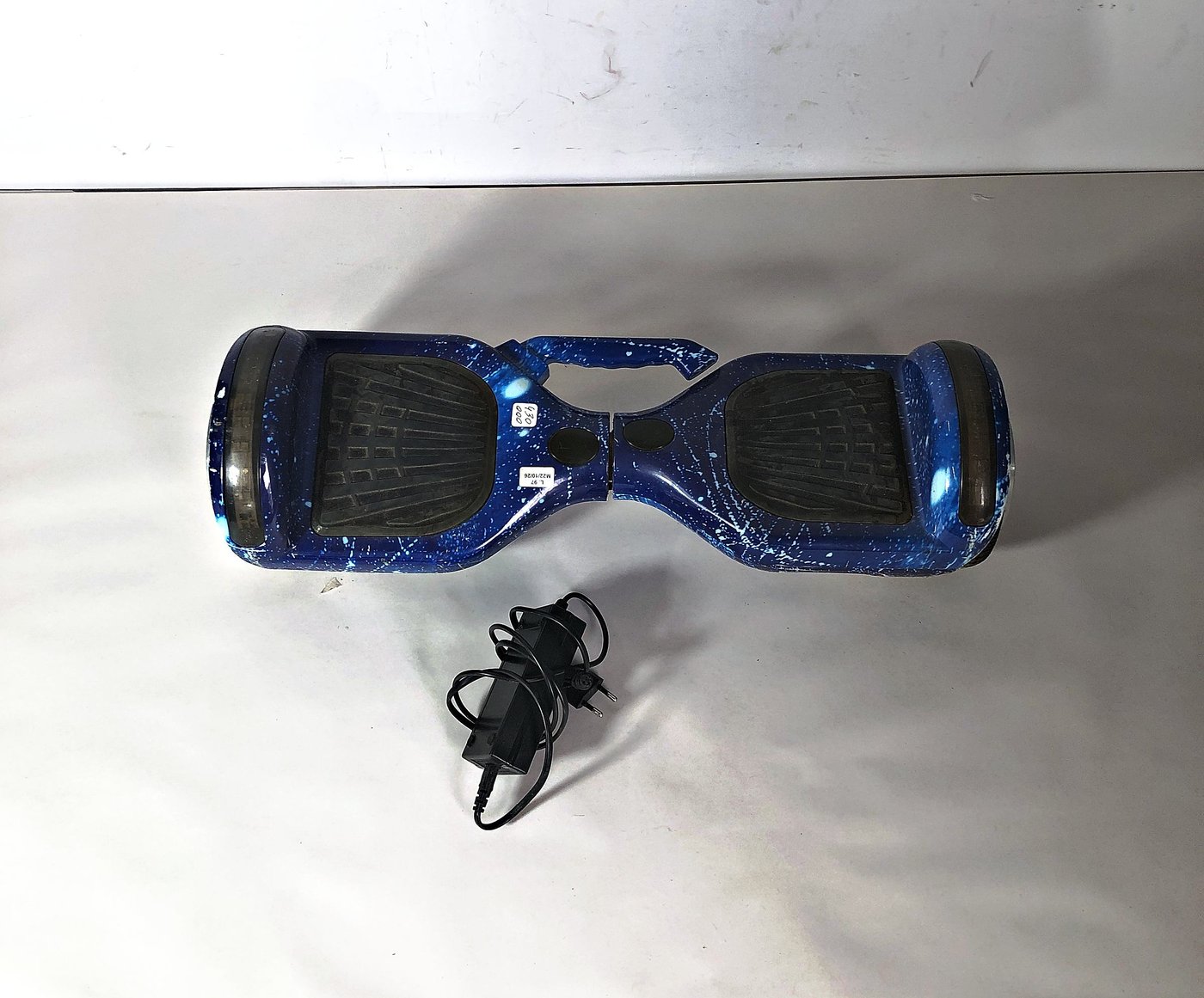 Patineta Eléctrica Hoverboard Azul con Cargador