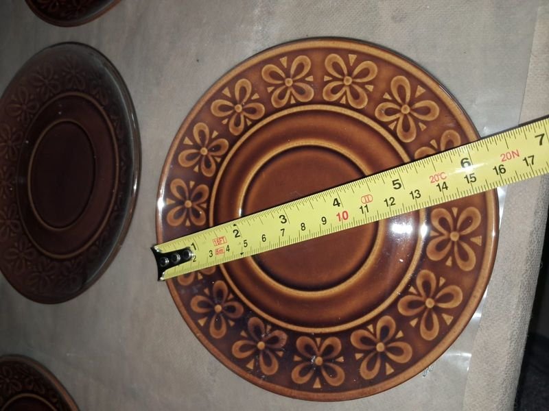 Juego de platos de postre de cerámica - imagen 4