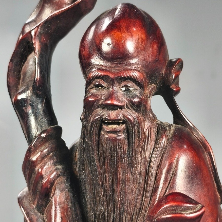 Figuras de madera tallada con estilo antiguo - imagen 8