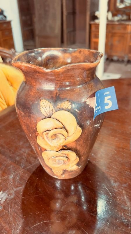 Dos floreros de cerámica decorativos - imagen 2