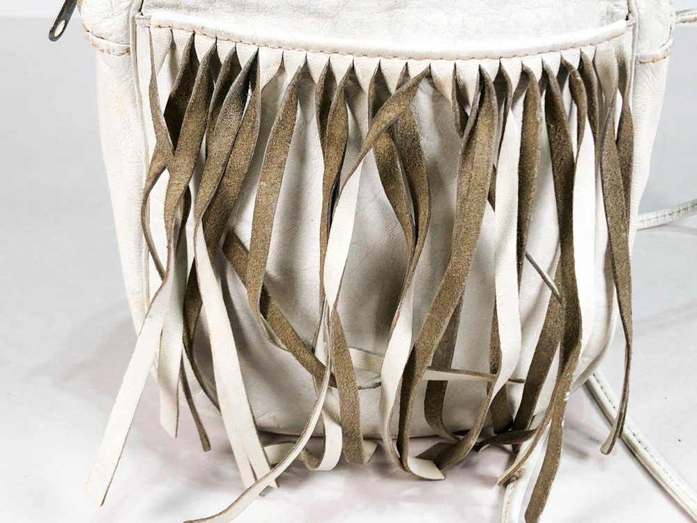 Cartera en Simil Cuero Color Blanco - imagen 2