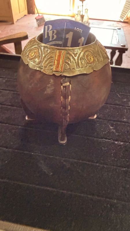 Mate con virola de plata y oro - imagen 8