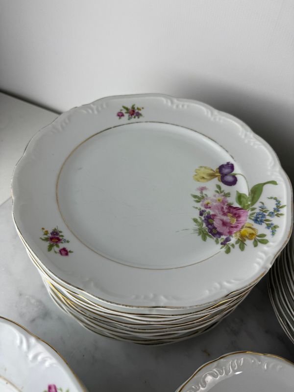 Juego de vajilla en porcelana Schmidt - imagen 7