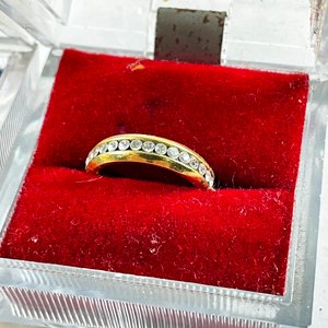Dos Anillos con Zirconias y Diseño Calado - imagen 2