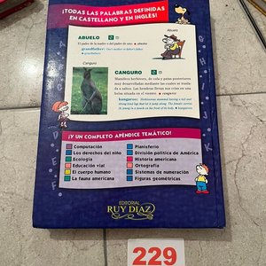Mi Primer Diccionario Escolar Ilustrado Español-Inglés con Apéndice Temático - imagen 2