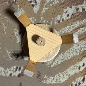 Banco de Madera con Altura Regulable y 3 Patas - imagen 7