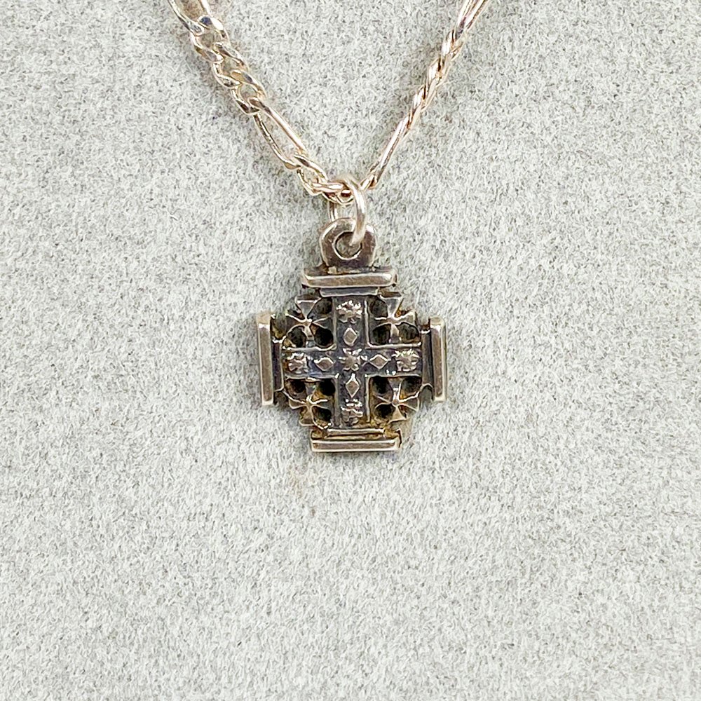 Cadena de plata con cruz de Malta - imagen 2