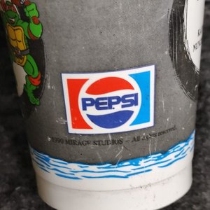 Vaso Coleccionable Tortugas Ninja Pepsi Años 90 - imagen 3