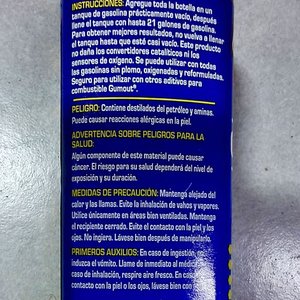Limpiador de Sistema de Combustible Gumout Regane y Gas Treatment - imagen 4