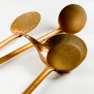 Juego de 3 Piezas de Servir en Cobre - imagen 3