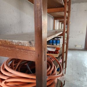 Estantería Grande de Madera Pino Blanco con 7 Niveles - imagen 3