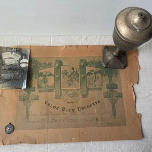 Medalla, Trofeo y Diploma de Luis Dassori, Ciclista Uruguayo - imagen 9