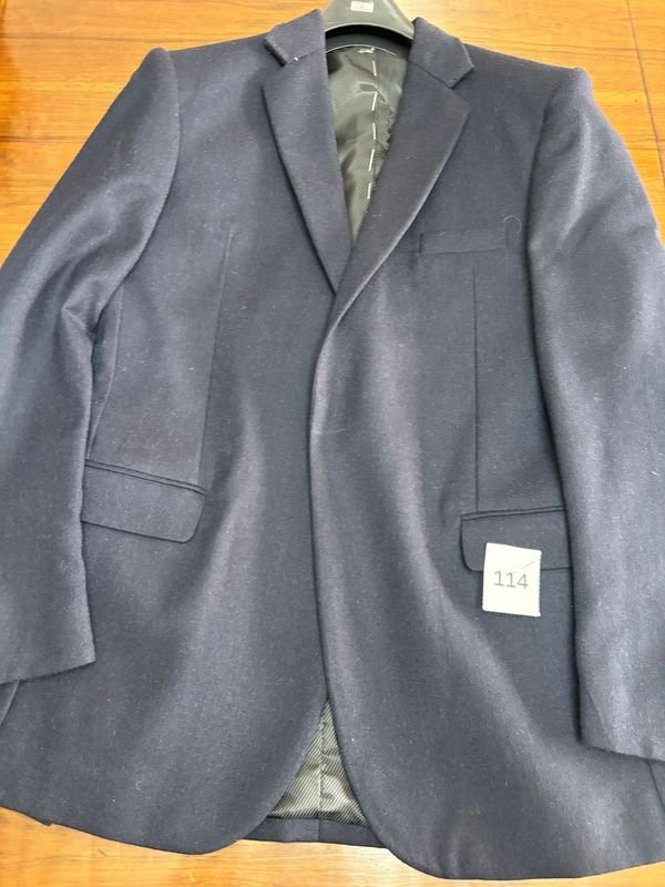 Saco Azul Marino Talle 48 Nuevo