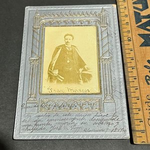 Postal Antigua "Fray Marcos" con Sello y Escritura - imagen 3