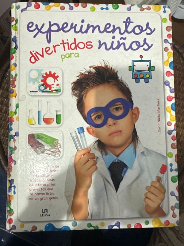 Libro de Experimentos Divertidos para Niños