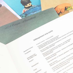 7 Menús de Crucero MS Europa con Ilustraciones - imagen 2