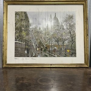 Cuadro París: Basílica del Sagrado Corazón en Montmartre - imagen 3