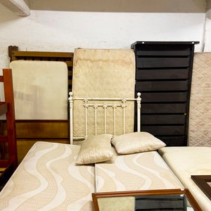 Cama Cucheta Doble Madera Color Caoba con Colchones - imagen 3