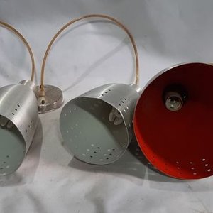 3 Colgantes de Luz de Aluminio Estilo Moderno - imagen 3