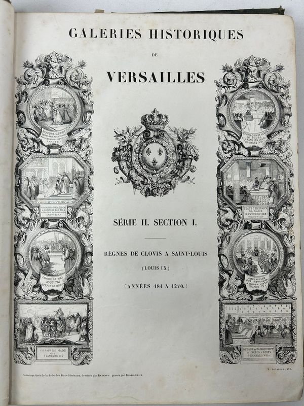 Libros de Galerías Históricas de Versalles, siglo XIX - imagen 7