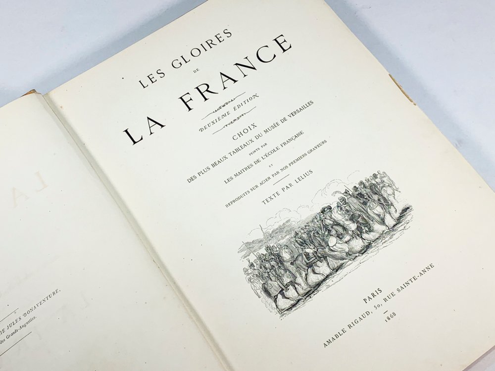 Libro antiguo con encuadernación de cuero y dorados - imagen 2