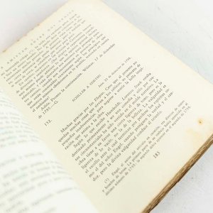 Libro: La Amistad Entre Dos Genios (Correspondencia Goethe y Schiller) - imagen 2