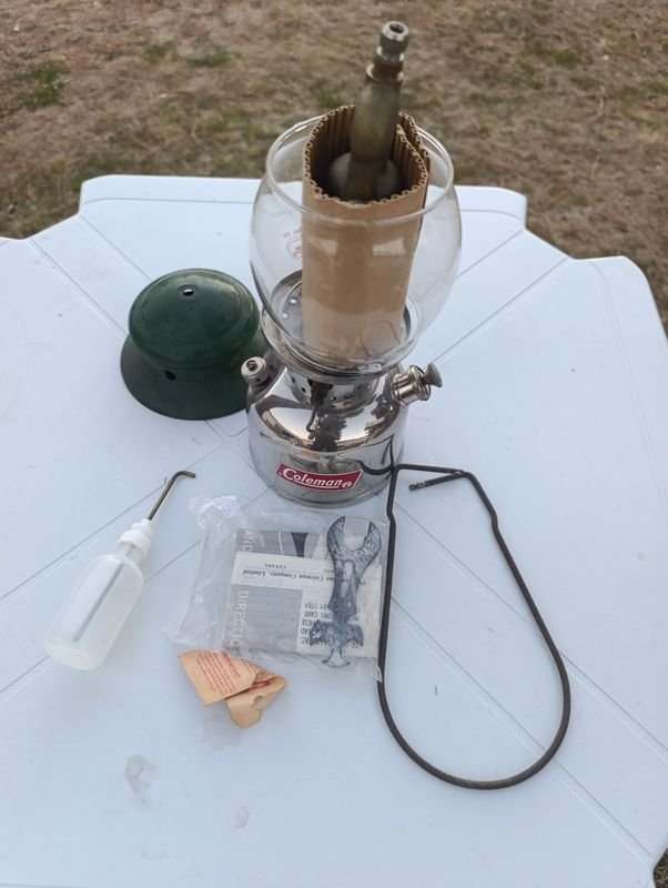 Lote siguiente: Lámpara de camping Coleman acero inoxidable