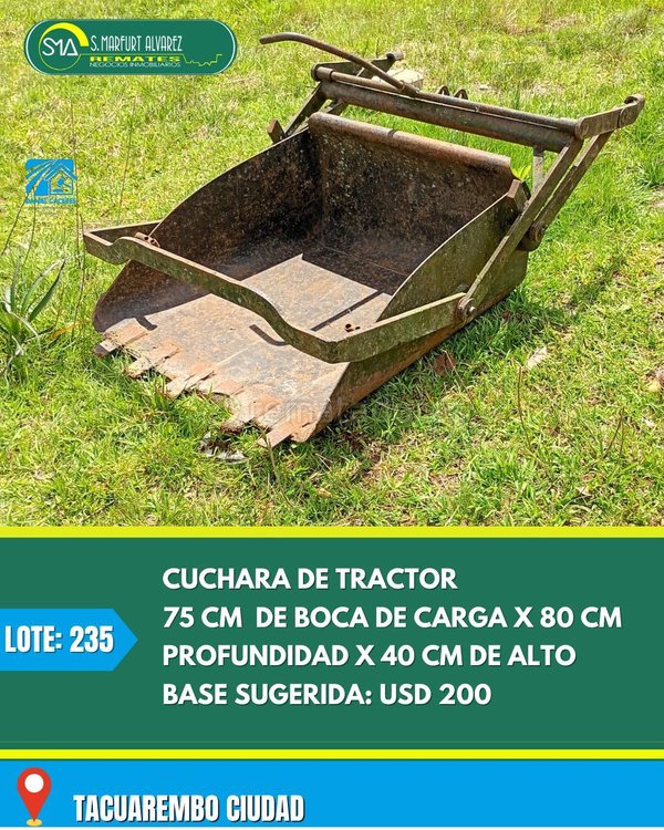 Cuchara de Tractor para Carga