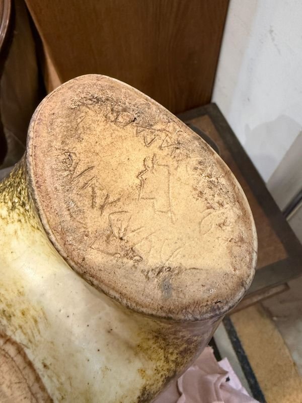 Vaso decorativo de cerámica con cuernos - imagen 3