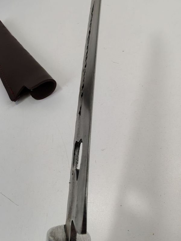 Cuchillo Criollo De Acero L308 - imagen 5