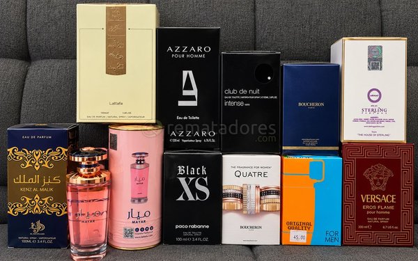Lote de Perfumes de Marca: Azzaro, Versace, Paco Rabanne y Más