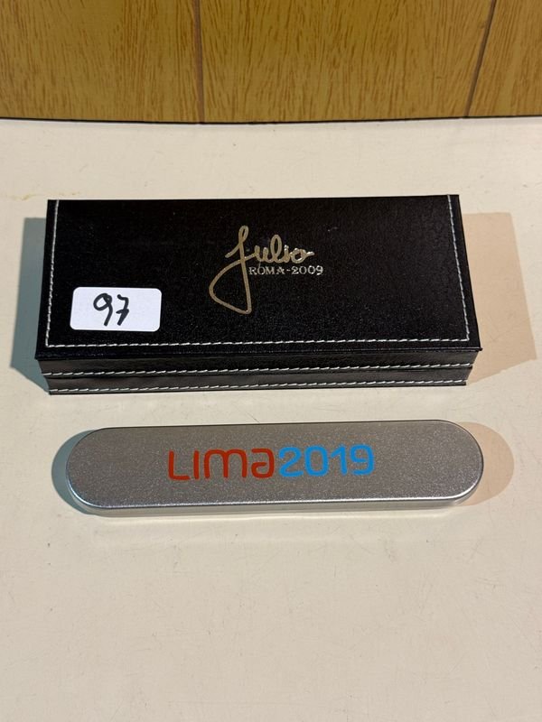 Set de Lapiceras Ejecutivas "Julio" y "Lima 2019"