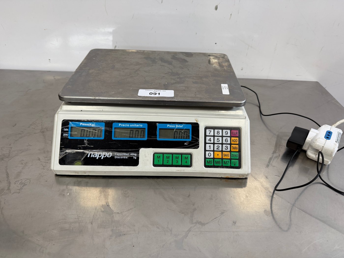 Balanza Digital Nappo 40kg