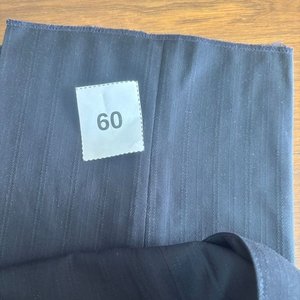 Pantalón de Vestir Talle 60 Negro Rayado - imagen 2