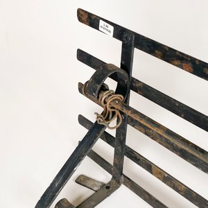 Ganchera Antigua de Hierro Forjado con Volutas - 81 cm - imagen 4