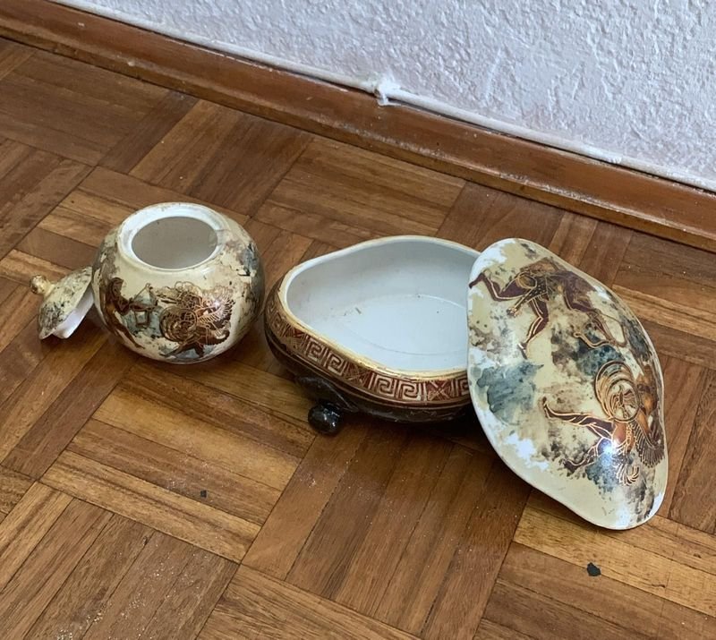 Porcelana antigua decorativa - imagen 4