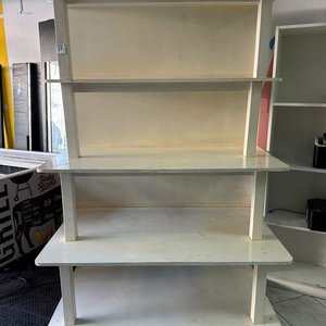 Estantería Piramidal Blanca de 4 Estantes - imagen 4