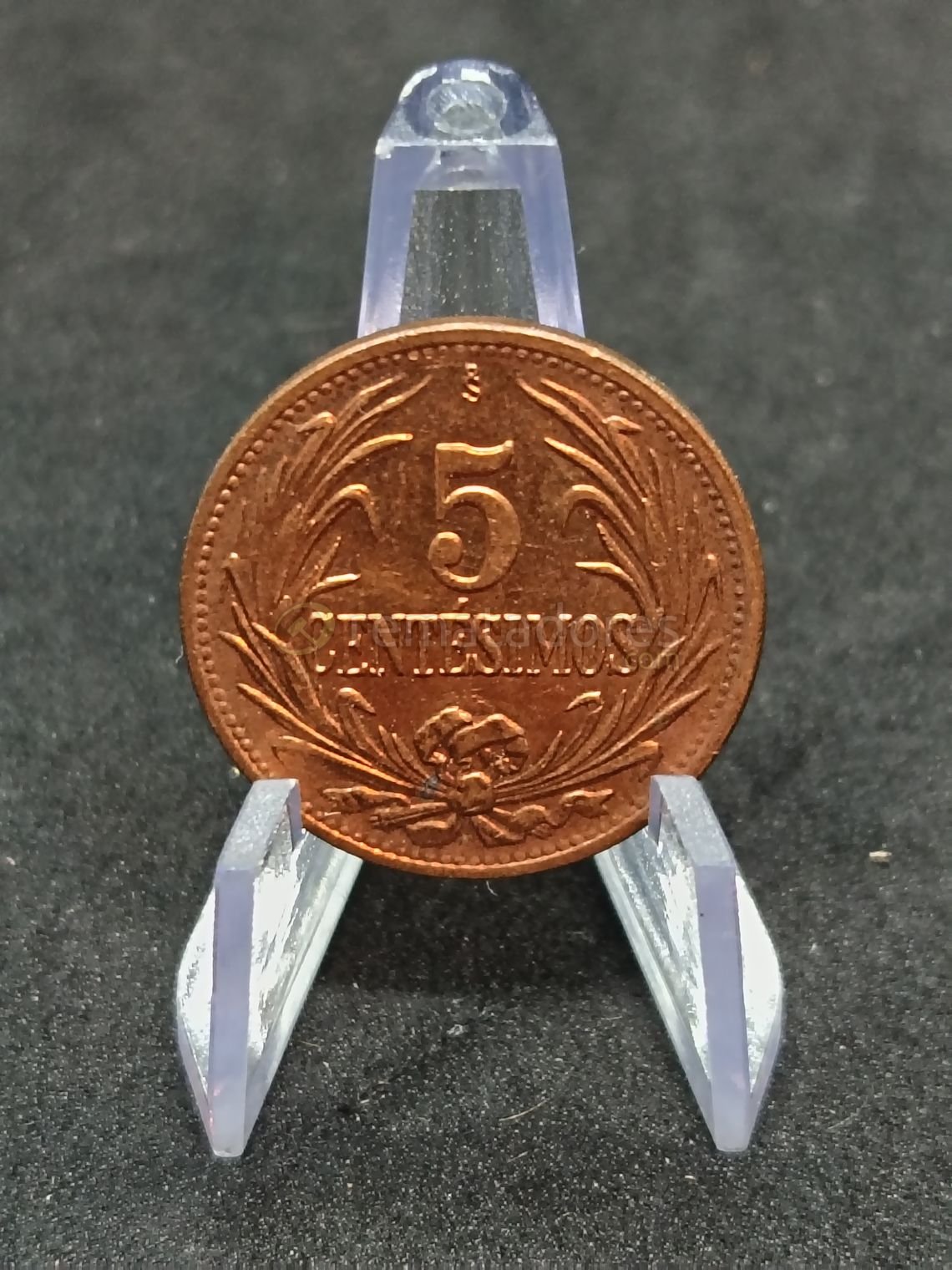 Moneda Antigua de 5 Centésimos