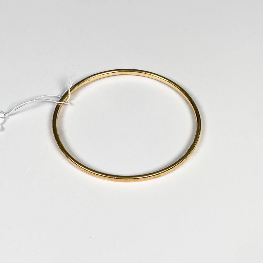 Pulsera Esclava Enchapada Dorada