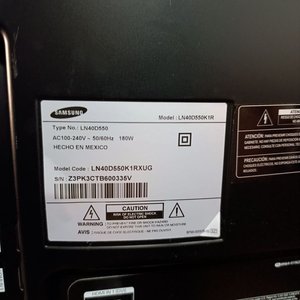 Televisor Samsung LCD 40" Full HD Modelo LN40D550K1R con Control Remoto - imagen 5