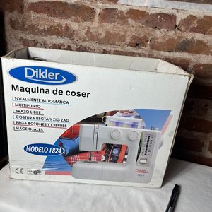 Máquina de Coser a Pedal Dikler Modelo 1824 con Caja Original - imagen 4