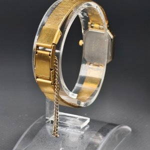 Dos Relojes de Dama Dorados: Citizen Octogonal y Antiguo Águila 17 Rubíes - imagen 8