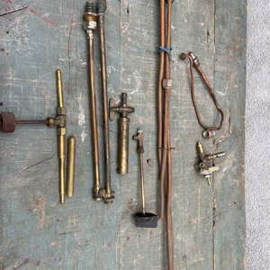 Lote de Piezas de Cobre y Bronce para Gas o Soldadura - imagen 1