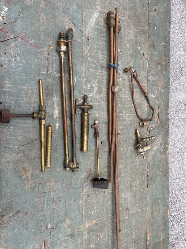 Lote de Piezas de Cobre y Bronce para Gas o Soldadura