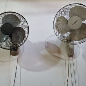 Par de Ventiladores de Pared James - Para Boliche o Salón de Eventos - imagen 2