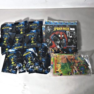 Lote de 26 Piezas: Puzzles y Juguetes de Pikachu y Spiderman - imagen 1